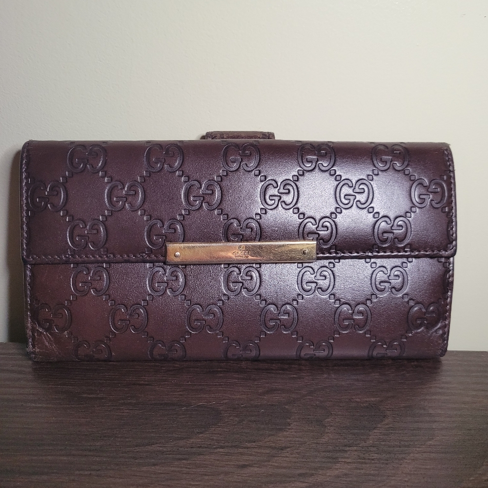 GUCCI leather wallet